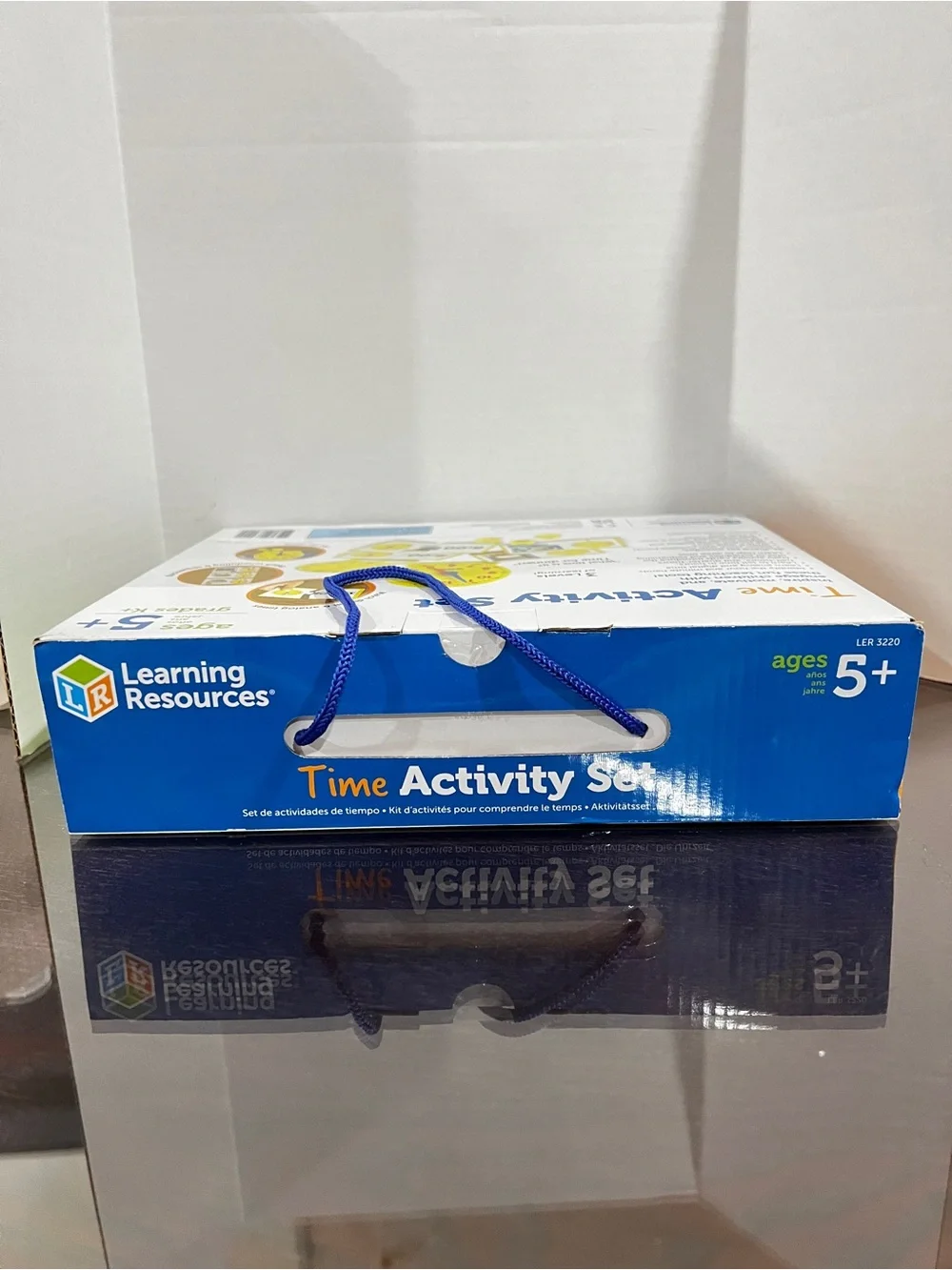 Learning Resources Time Activity Set Time Clock Time Cards About Time Ages 5+